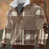 Zoran | Muška flis jakna s patentnim zatvaračem i visokim ovratnikom