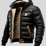 Roko – Crna Sherpa Prošivena Jakna