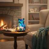 Mačka - Lampa u Vitražu