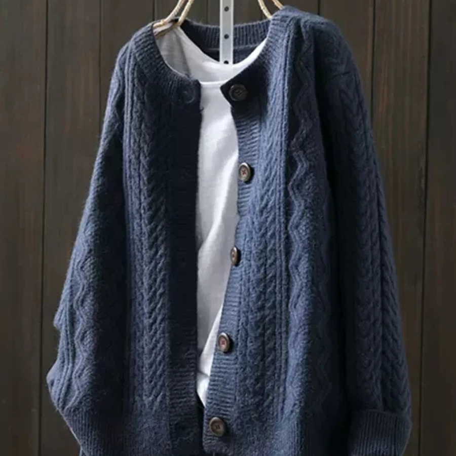 LANA | KARDIGAN S KABELSKIM PLETIVOM