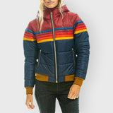 Mirta | Ženska prošivena jakna s color-block dizajnom