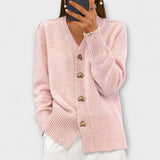 Marij – Ženski pulover s V-izrezom u vintage stilu