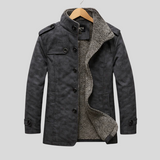 Borislav - Muški Kaput Od Umjetne Antilop Kože