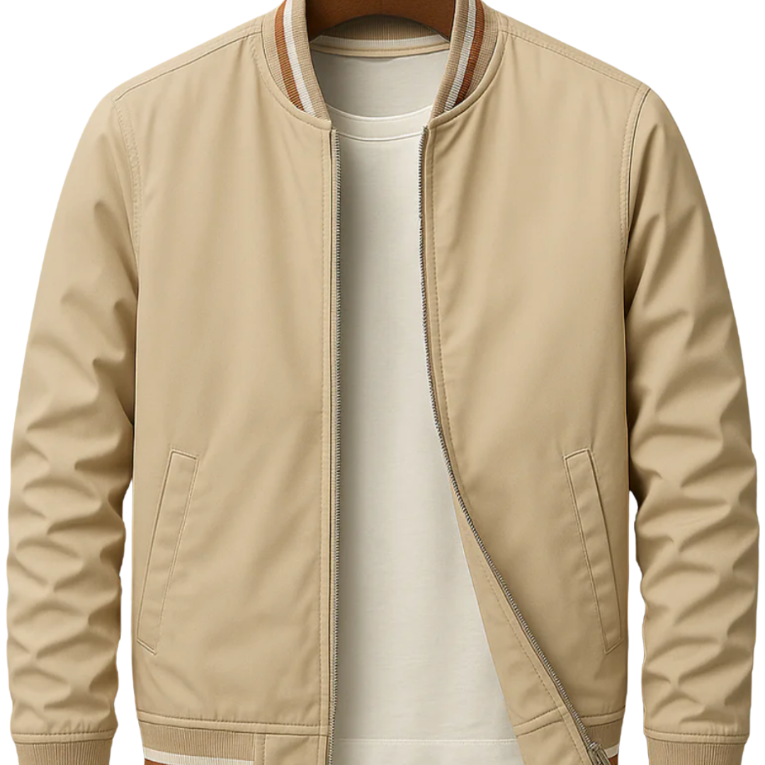 Tom | Elegantna bomber jakna s prugama