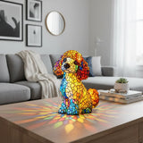 Cocker Spaniel - Lampa u Vitrajima