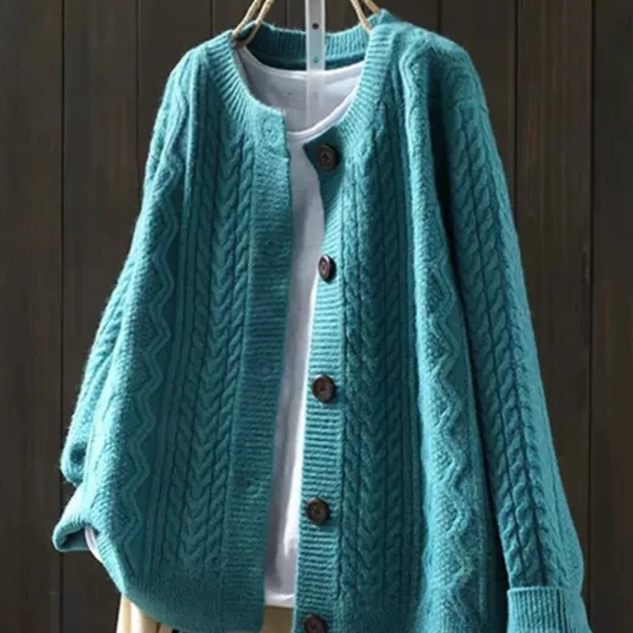 LANA | KARDIGAN S KABELSKIM PLETIVOM