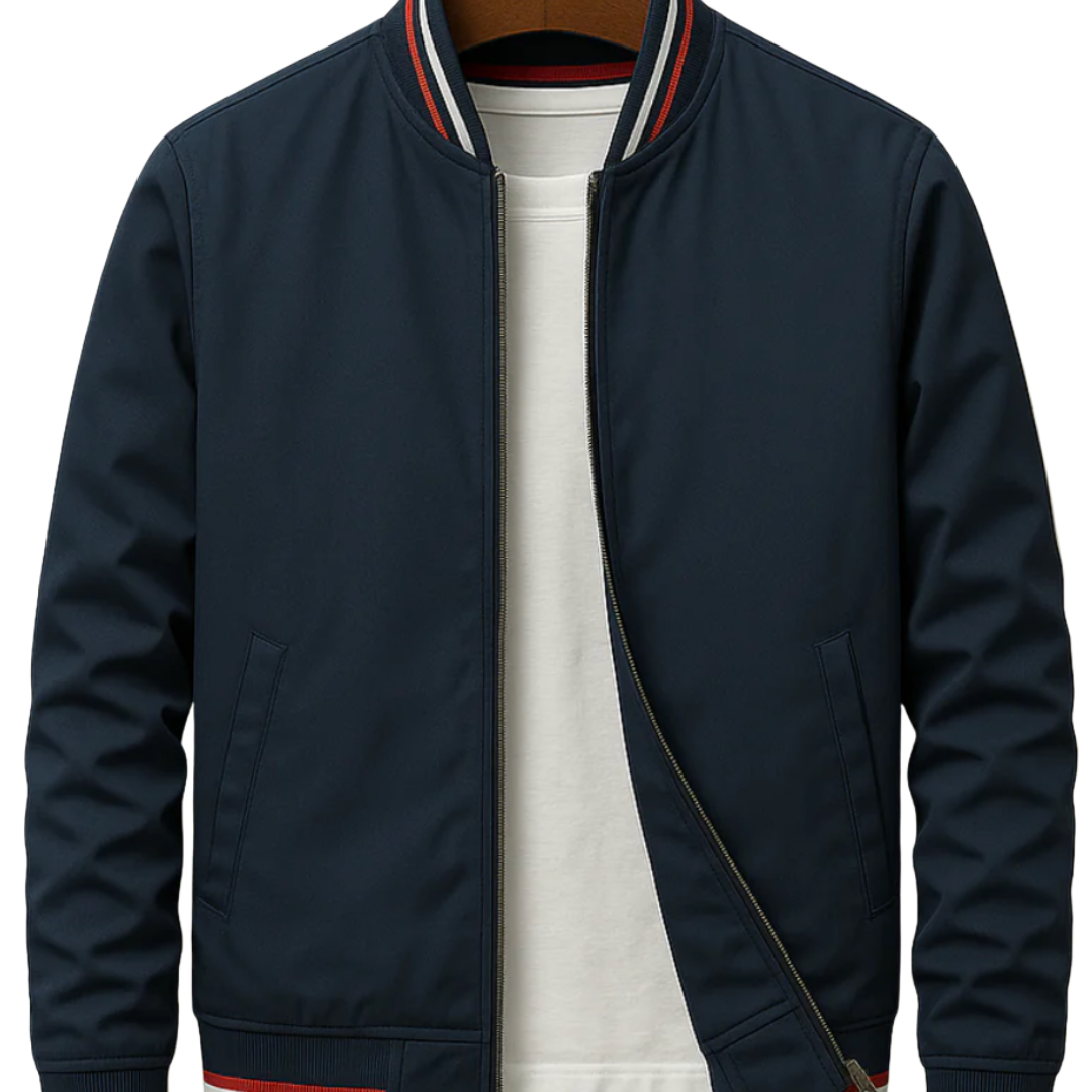 Tom | Elegantna bomber jakna s prugama