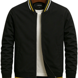 Tom | Elegantna bomber jakna s prugama