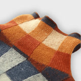 Dunja | Ženski patchwork pulover s visokim ovratnikom