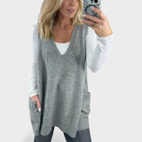 Filipa - Udobni pleteni prsluk