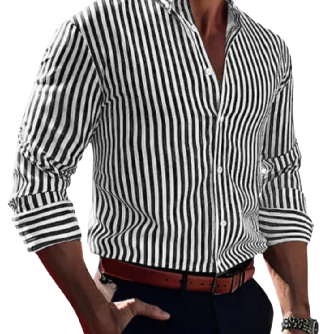 Roan | Košulja s upadljivim prugama