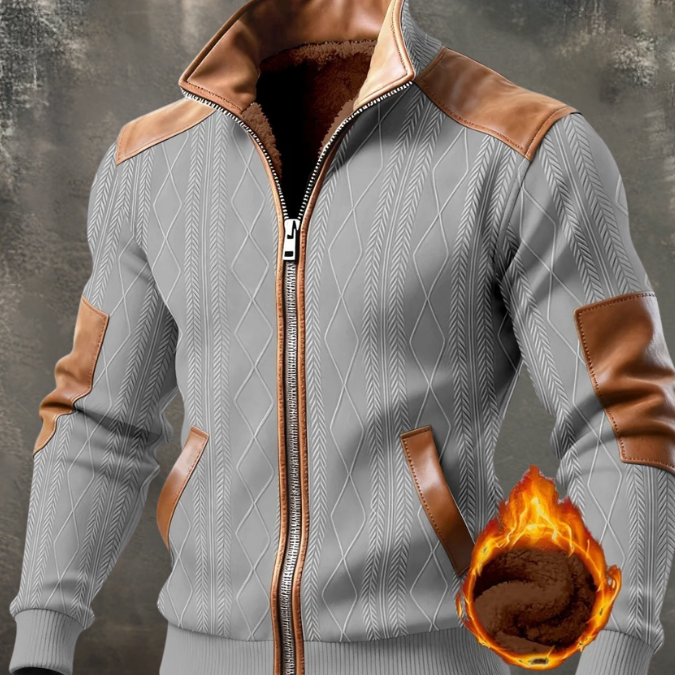 Nikša | Strukturna jakna s visokim ovratnikom