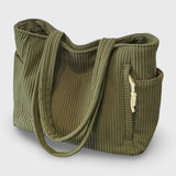 Amalija – Rebrasta torba s detaljima od užeta