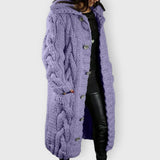 Tatjana | Elegantan ženski kaput s prekrivanjem trbuha