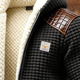 Lovro | JAKNA S TEKSTUROM I EMBOSIRANOM KOŽOM