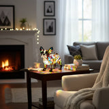 Francuski Buldog - Lampa u vitražima