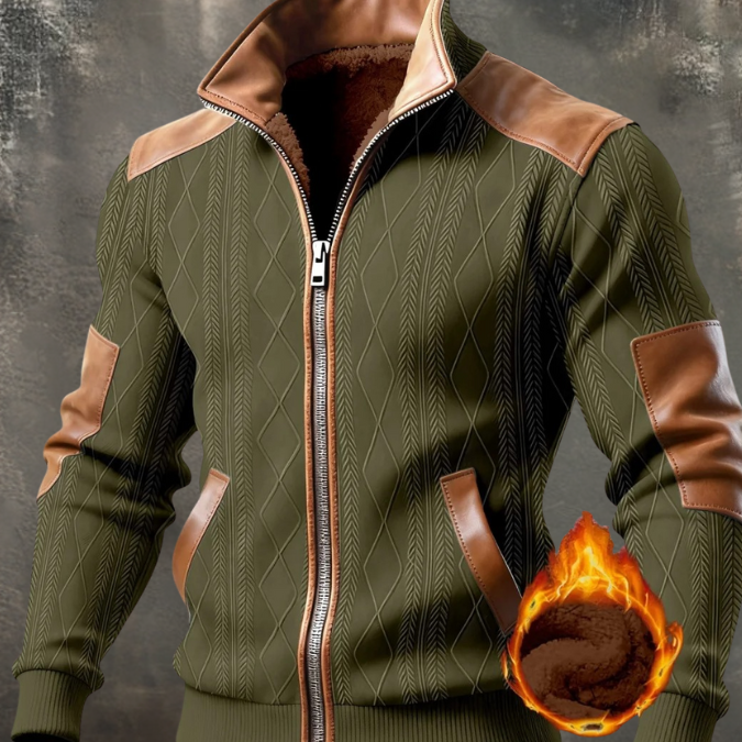 Nikša | Strukturna jakna s visokim ovratnikom