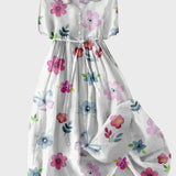 Haljina s Proljetnim Cvijećem