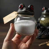 Ručne rađene staklenke za začine Witchy Frog Apothecary