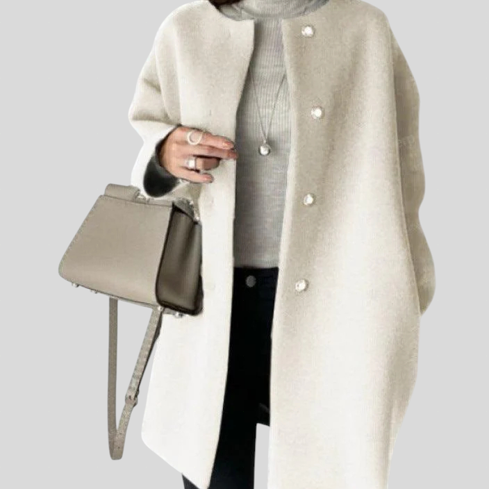 Lia – Elegantni Kaput Ravnog Kroja