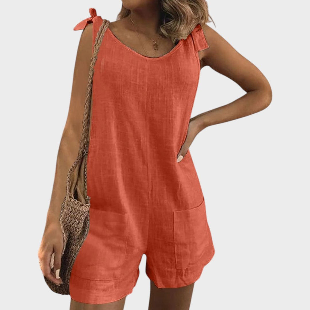 Petra - Kombinezon s vezanjem na ramenima i džepovima