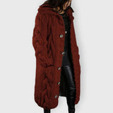 Tatjana | Elegantan ženski kaput s prekrivanjem trbuha