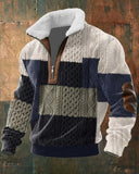 Plavo-sivi patchwork