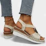 Rimske sandale s pletenjem