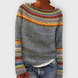 Suzu - Vintage pleteni pulover za žene