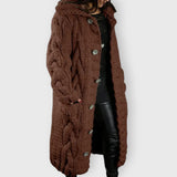 Tatjana | Elegantan ženski kaput s prekrivanjem trbuha