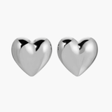 Eva - Široki naušnici u obliku srca