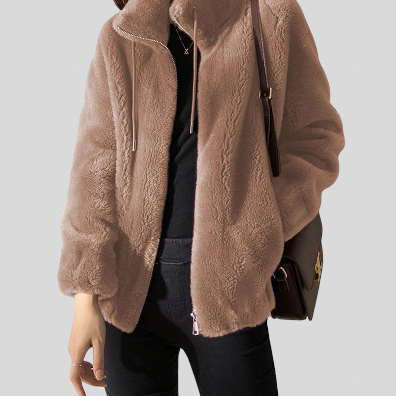 Marry - Mekana Flis Jakna s Visokom Ogradom