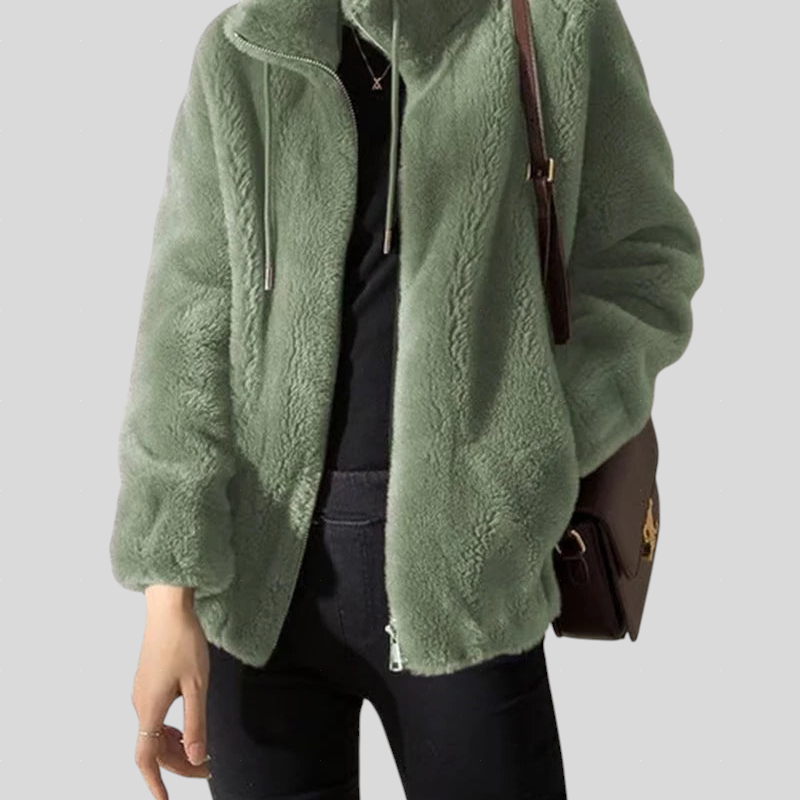 Marry - Mekana Flis Jakna s Visokom Ogradom