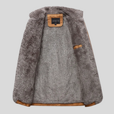 Borislav - Muški Kaput Od Umjetne Antilop Kože