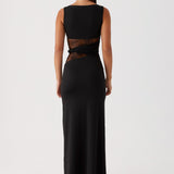 Leni - Lepršava Duga Haljina S Suptilnim Izrezima I Vezicama