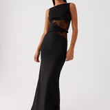 Leni - Lepršava Duga Haljina S Suptilnim Izrezima I Vezicama