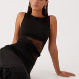 Leni - Lepršava Duga Haljina S Suptilnim Izrezima I Vezicama