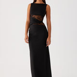 Leni - Lepršava Duga Haljina S Suptilnim Izrezima I Vezicama