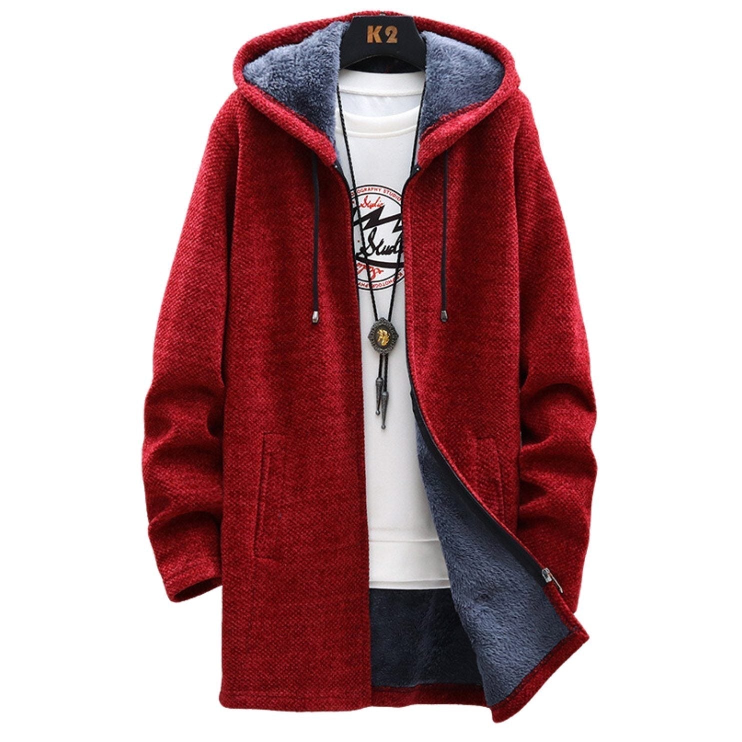 Ena - Stylish Zip Cardigan