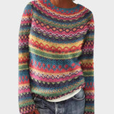 Iva™ - Udobni Retro Pulover