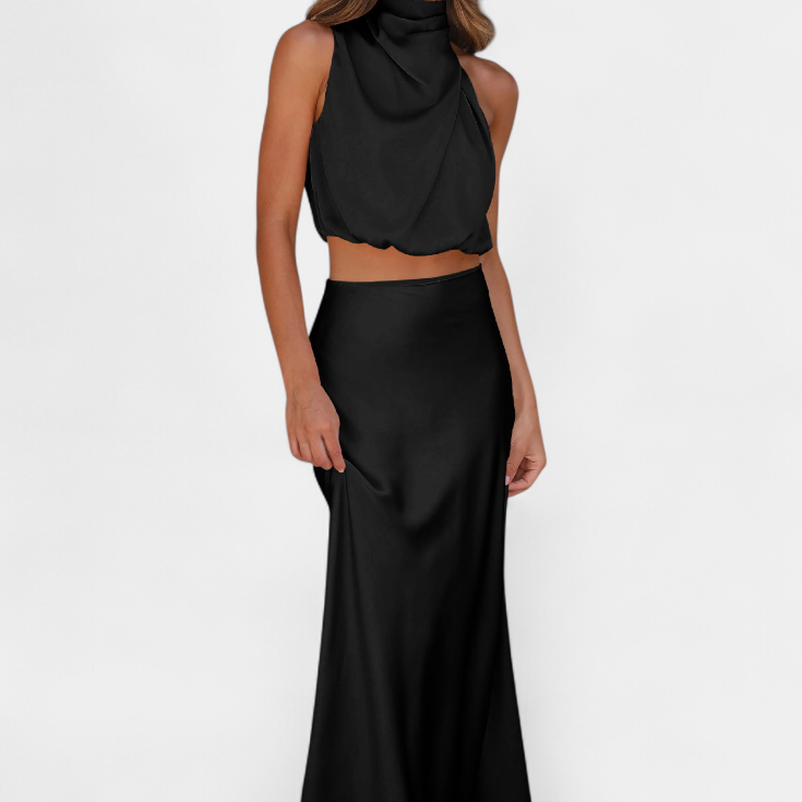 Lucija Drapeirana Suknja Bez Leđa