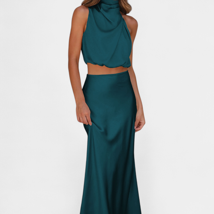 Lucija Drapeirana Suknja Bez Leđa