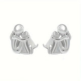 Mirabella Moda | Naušnice s zagrljajem psa