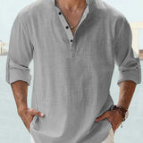 Josh | Prozračna lanena košulja