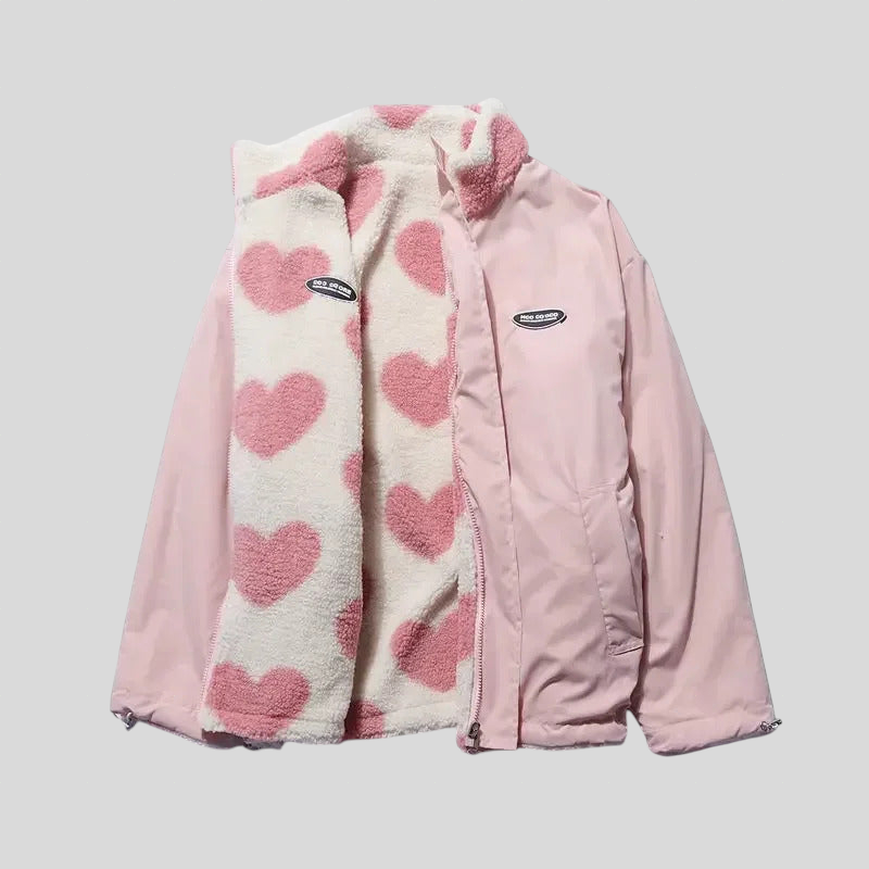 Katharina - Reverzibilna Jakna s Srcima