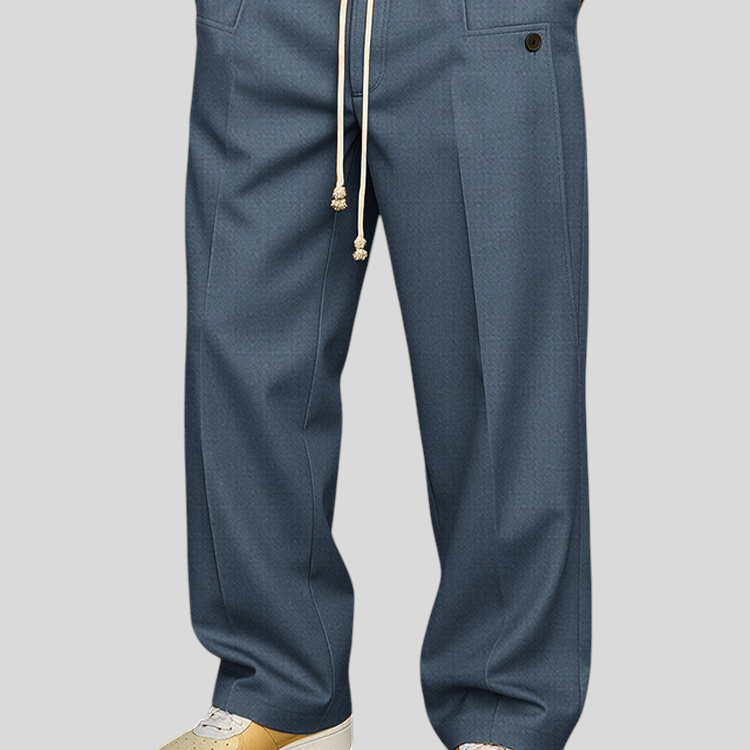 Edelhart - Elegantne Muške Hlače Sa Vezicom