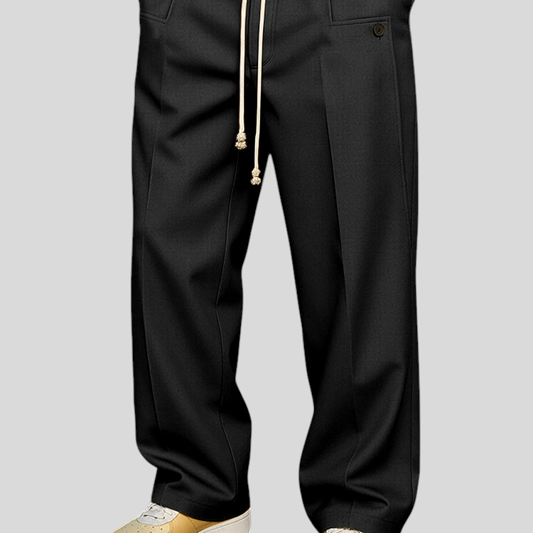 Edelhart - Elegantne Muške Hlače Sa Vezicom