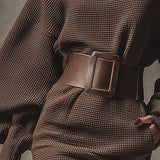 Ženske tamno smeđe univerzalne mini haljine