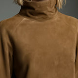 Vintage slobodne suknje od antilopa s rolkom