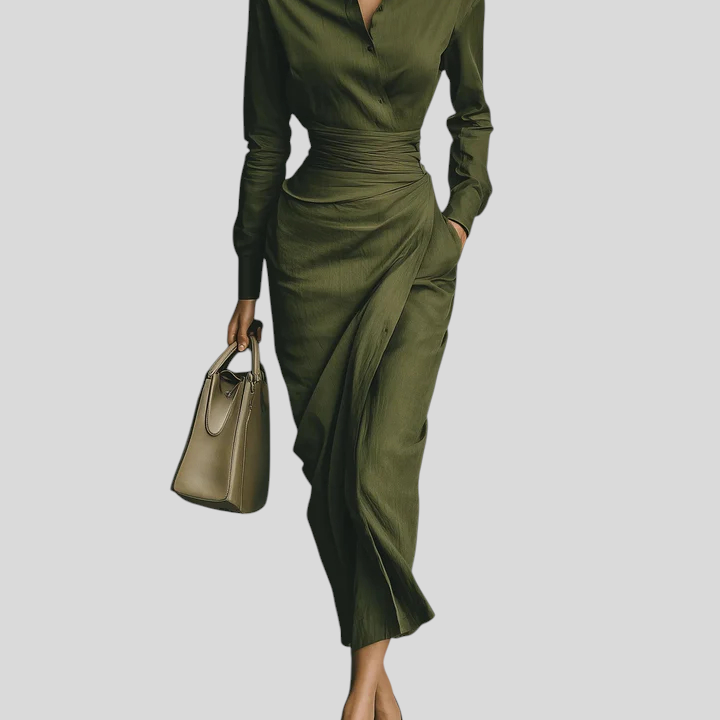 Narelle - Elegantna Preklopna Haljina